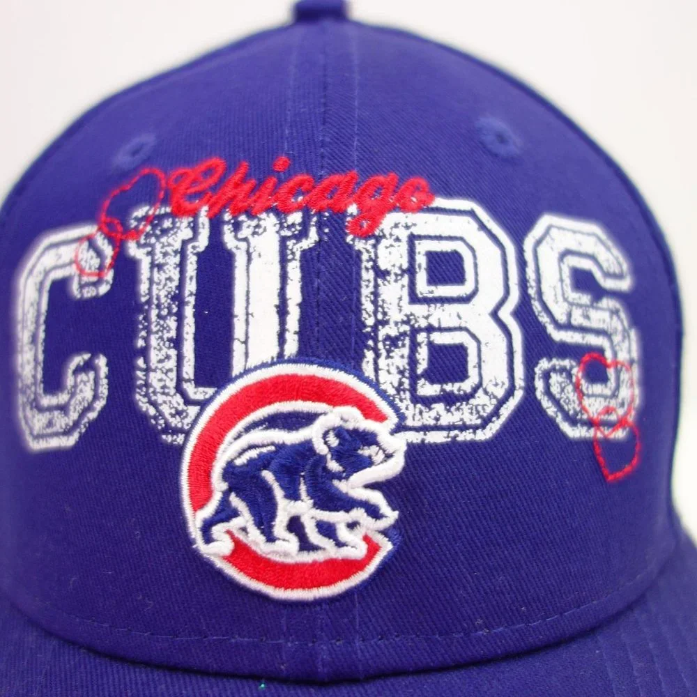 MLB Chicago Cubs Baseball Cap Hat Youth‎ Adjustable Sample New Era 9Forty New